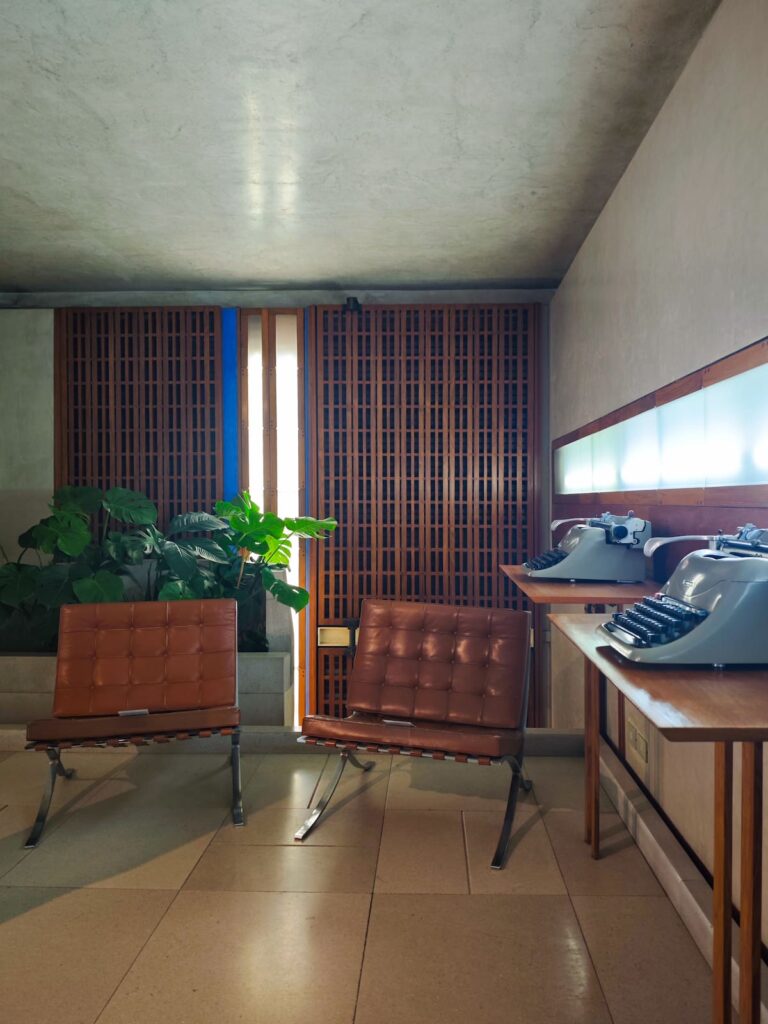 showroom Olivetti de Venecia.