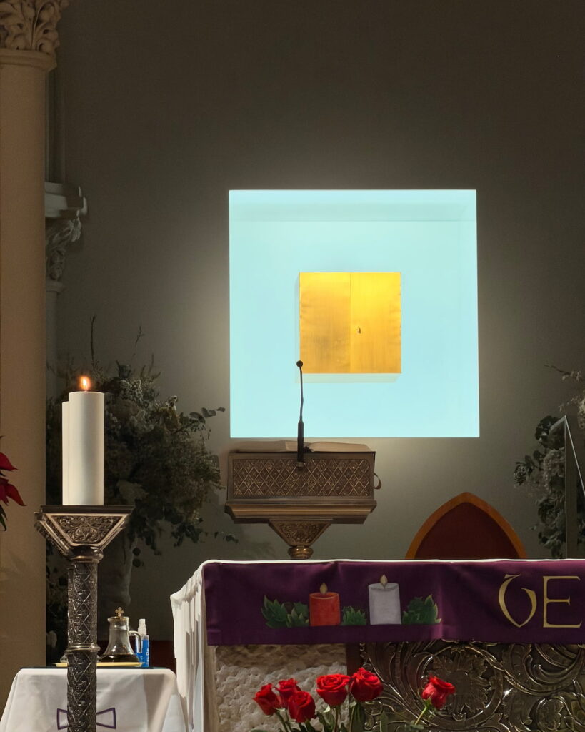 Retablo de La Milagrosa de Campo Baeza