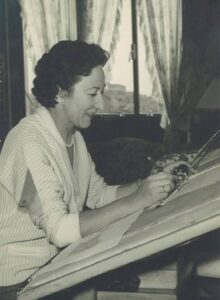 Retrato de Matilde Ucelay, primera arquitecta titulada en España